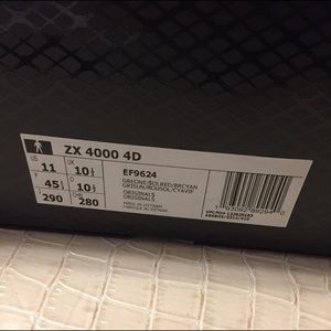 Adidas ZX 4000 4D size 11 mens